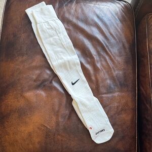 Nike White Soccer Socks